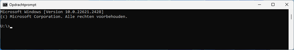 Opdrachtprompt 1